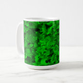 Groene werveling 15oz Mok (Voorkant links)