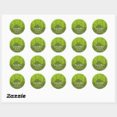 Groene werveling moskee Stickers (Vel)