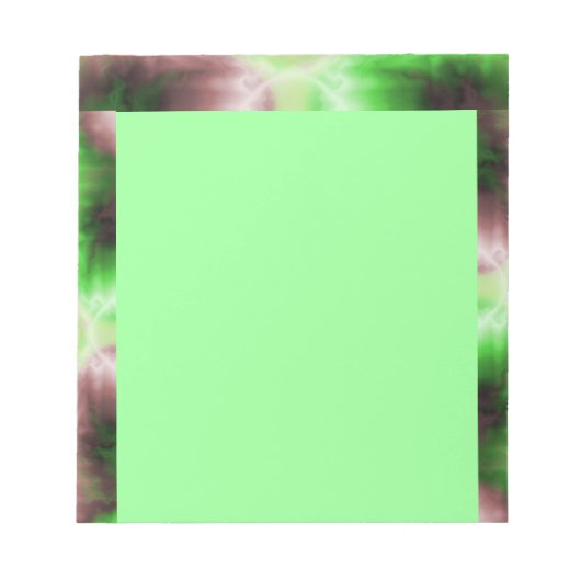 Groene Wervels Notitieblok (Voorkant)
