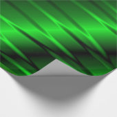 Groene wetten cadeaupapier (Hoek)