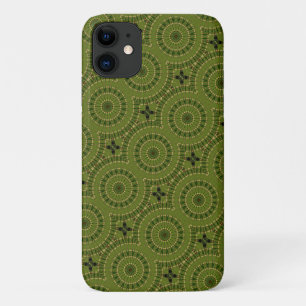 Groene Wiel Mandala iPhone 11 Hoesje