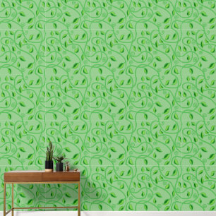 Groene wijnstok bladeren Wallpaper Behang