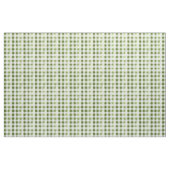  groene witte buffelplaat stof (Yard (91,4 cm))