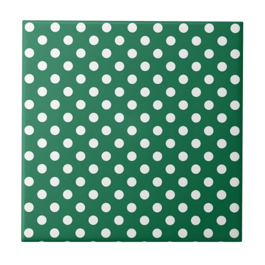 groene , witte en groene haarpunten tegeltje (Voorkant)