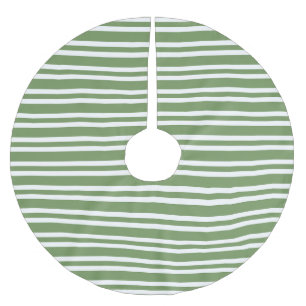 Groene Witte Strepen Patroon Kerstboom Rok