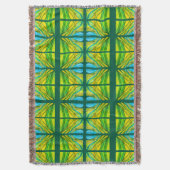 Groene woestijn inspiratie deken (Voorkant Verticaal)