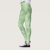 Groene zachte kleurrijke Leggings (Links)