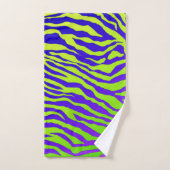 Groene Zebra Bad Handdoek (Handdoek)