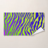 Groene Zebra Bad Handdoek (Handdoek)