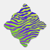 Groene Zebra Bedankdoosjes (Uitgevouwen)