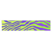 Groene Zebra Korte Tafelloper (Horizontaal)