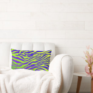 Groene Zebra Kussen