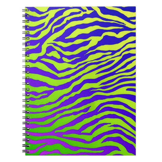 Groene Zebra Notitieboek (Voorkant)