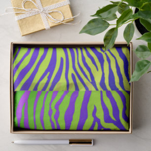 Groene Zebra Tissuepapier