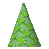 Groene Zee Feesthoedjes (Rechts)