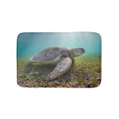 Groene Zee schildpad in duusk | Akumal Bay Badmat (Voorkant)