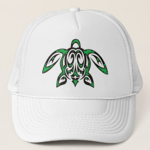 Groene zee schildpad trucker pet