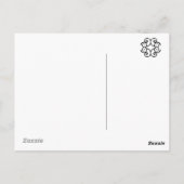 Groene Zee Turtle Briefkaart (Achterkant)