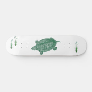 Groene Zee Turtle Skateboard