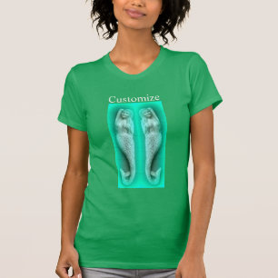 Groene zeemeerminnen t-shirt