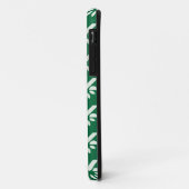 Groene zigzag Case-Mate iPhone case (Achterkant/links)