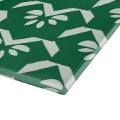 Groene zigzag snijplank (Hoek)