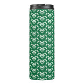 Groene zigzag thermosbeker (Achterkant)