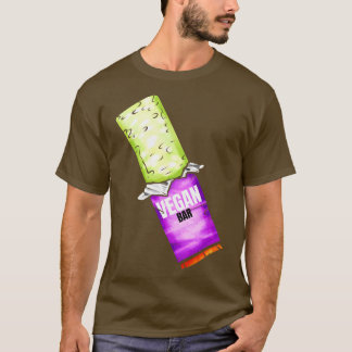 Groene zoetwaterbalie voor vegetariër en Vegan T-shirt