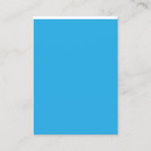 Groene zomer huwelijksuitnodiging visitekaartje (Voorkant)