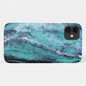 Groene Zwarte Draaikolk Case-Mate iPhone Case (Achterkant (horizontaal))