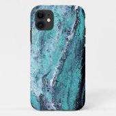 Groene Zwarte Draaikolk Case-Mate iPhone Case (Achterkant)