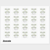 groene zwarte en witte grafische stickers (Vel)
