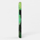 Groene zwarte kat stalking Case-Mate iPhone case (Achterkant/rechts)