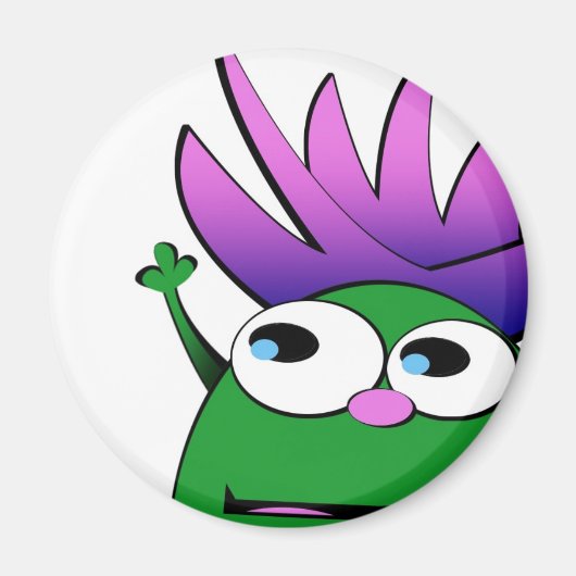 GroeneMonster Magneet (Voorkant)