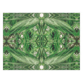 Groenen en Raindrops Pattern Tafelkleed (Voorkant (Horizontaal))