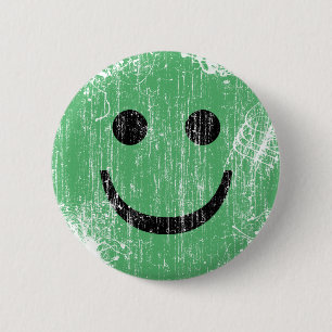 GROENEN - UITGESTORT EN AGENTSCHAP RONDE BUTTON 5,7 CM