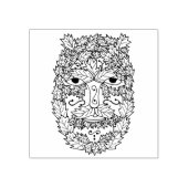 groener kunststempel 	rubberstempel (Afrduk)