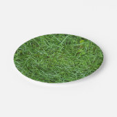 groengras papieren bordje (Gekanteld)