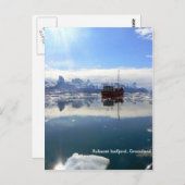 Groenland Briefkaart (Voorkant / Achterkant)