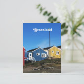 Groenland Briefkaart (Staand voorkant)