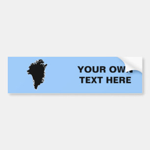 GROENLAND BUMPERSTICKER