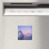 Groenland, Iceberg bij zonsondergang. Magneet (Insitu (Vaatwasser))