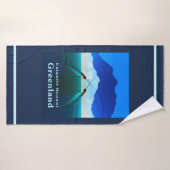 Groenland - Narwhal (Serviette de bain)