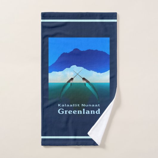 Groenland - Narwhal Handdoeken (Handdoek)