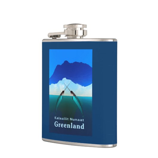 Groenland - Narwhal Heupfles (Links)