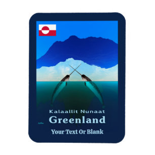 Groenland - Narwhal Magneet