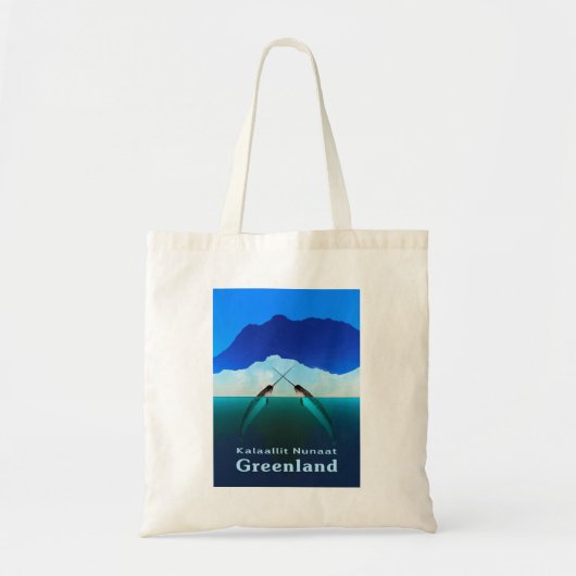 Groenland - Narwhal Tote Bag (Voorkant)