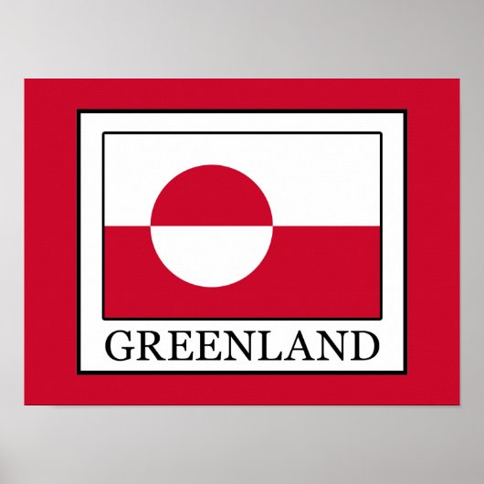Groenland Poster (Voorkant)