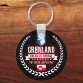 Groenland Sleutelhanger (Voorkant)