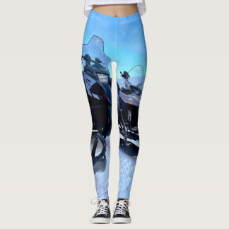 Groenland Snowmobile Arctic Adventure Volledige Pr Leggings